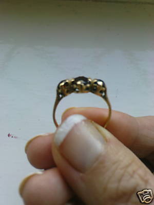 GOLD HALLMARKED LADIES RING